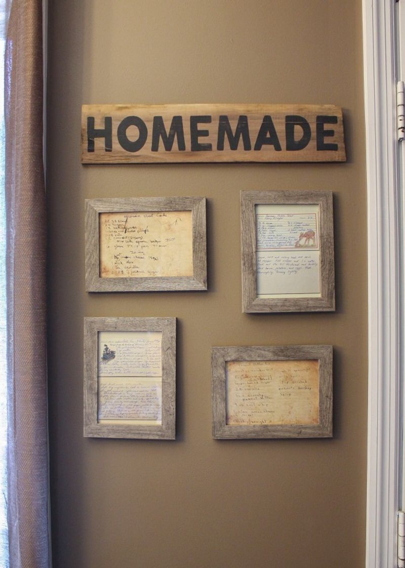 Heirloom Recipe Boards Preserve Family Traditions