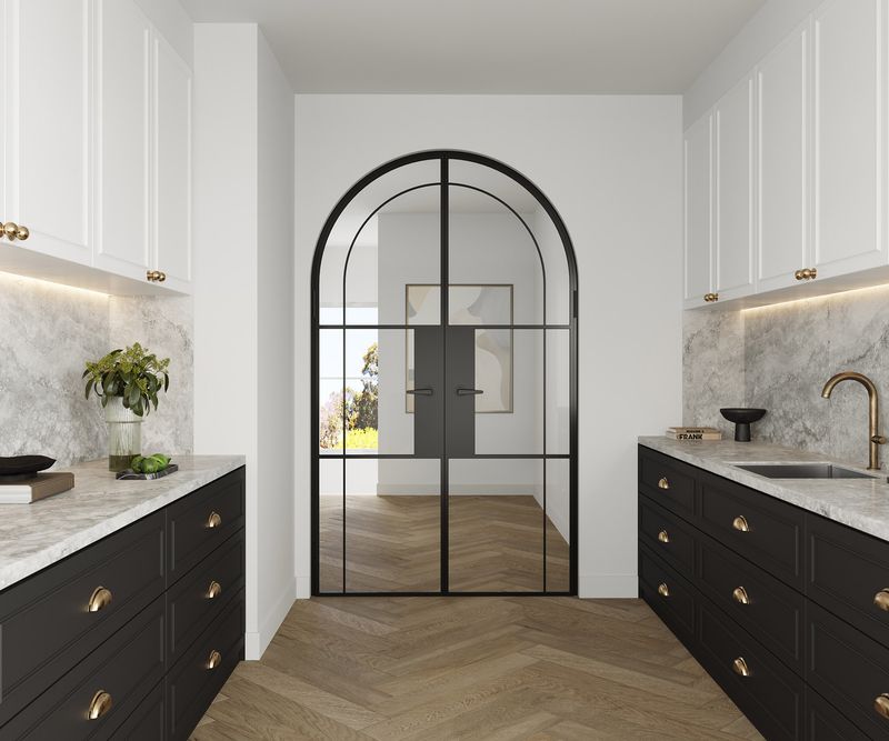 8 Chicago Kitchens With Arched Doorways That Blend Classic & Contemporary - Decor Hint West Loop Warehouse Wonder