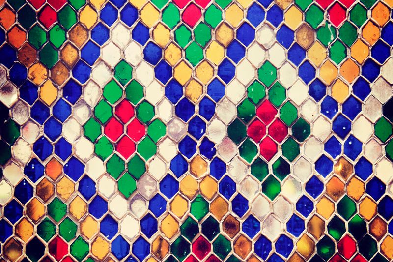 Busy Mosaic Backsplashes