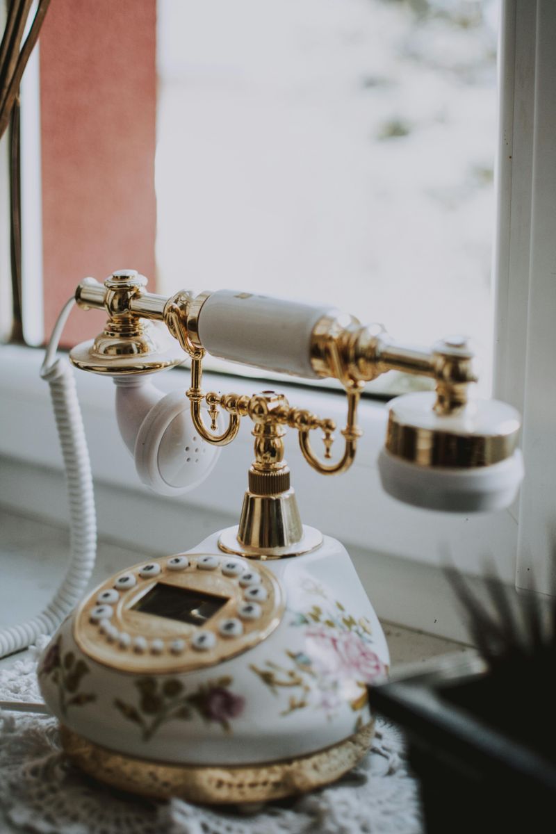 Rotary Phones As Decor