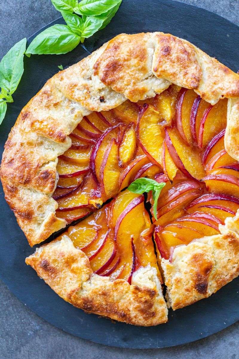 Georgia Peach Desserts Made For Summer Tables - Decor Hint Peach Galette