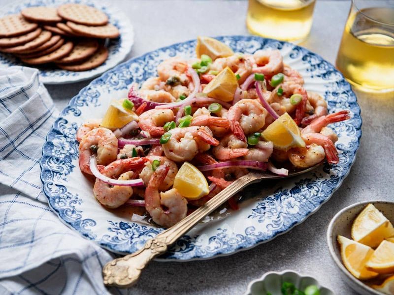 20 Appetizers So Good, Everyone In Georgia Will Beg For The Recipe - Decor Hint Pickled Shrimp With Vidalia Onions
