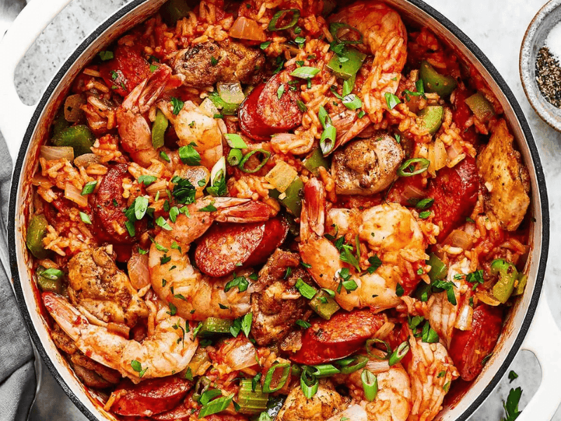 15 Louisiana Recipes Too Good To Stay In Grandma's Notebook - Decor Hint Jambalaya That Feeds a Crowd