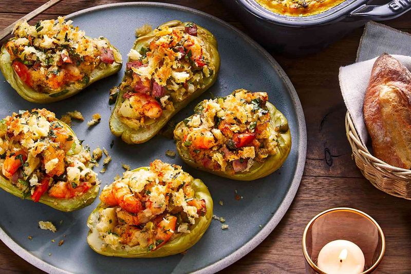15 Louisiana Recipes Too Good To Stay In Grandma's Notebook - Decor Hint Stuffed Mirlitons (Chayote Squash)