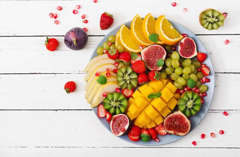 Central Park Themed Fruit Cups