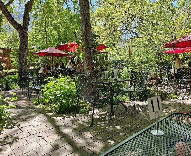 Garland's Indian Gardens Cafe In Oak Creek