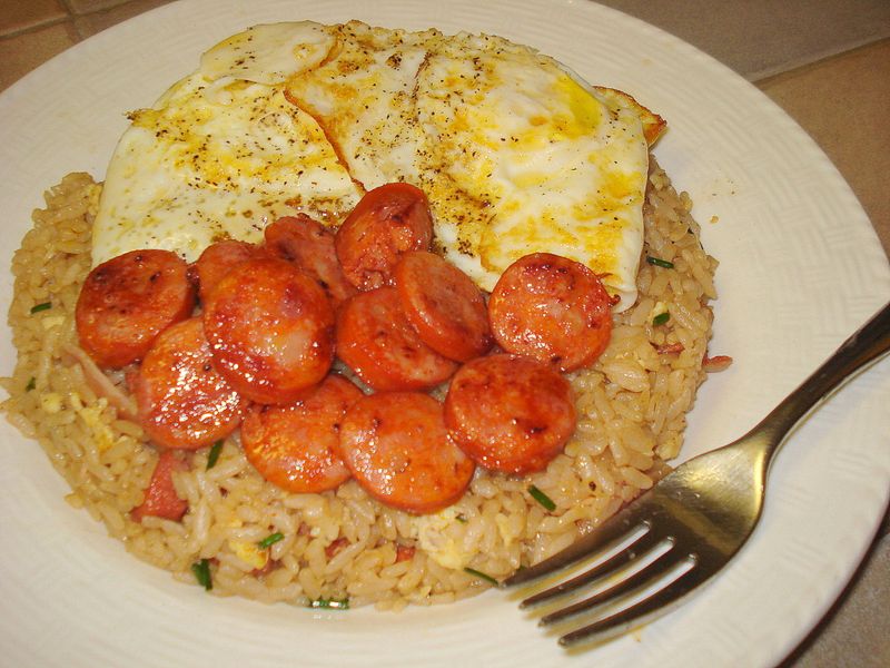 15 Rice Dishes That Capture The Heart Of Hawaiian Home Cooking - Decor Hint Portuguese Sausage Fried Rice: Breakfast of Champions