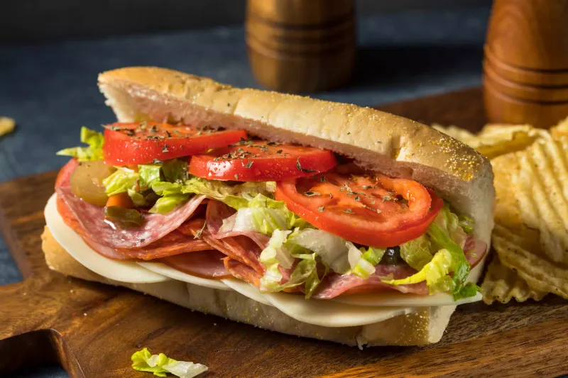 Luigi's Italian Deli The Colossal Cold Cut Champion