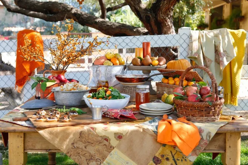 Mesquite Honey Cornbread Porch Display