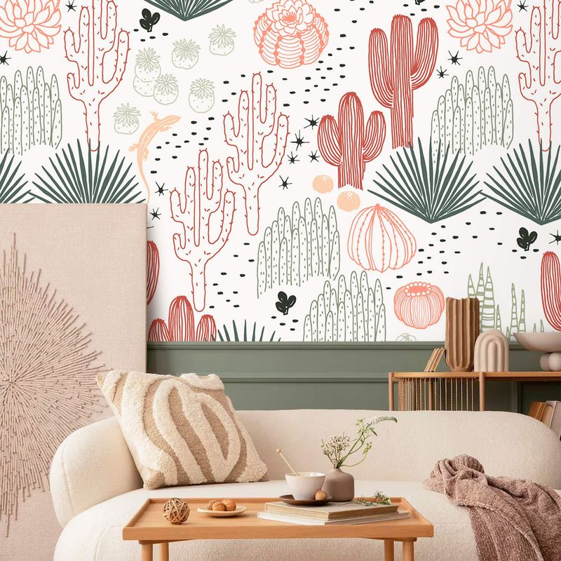 Desert Botanical Wallpaper