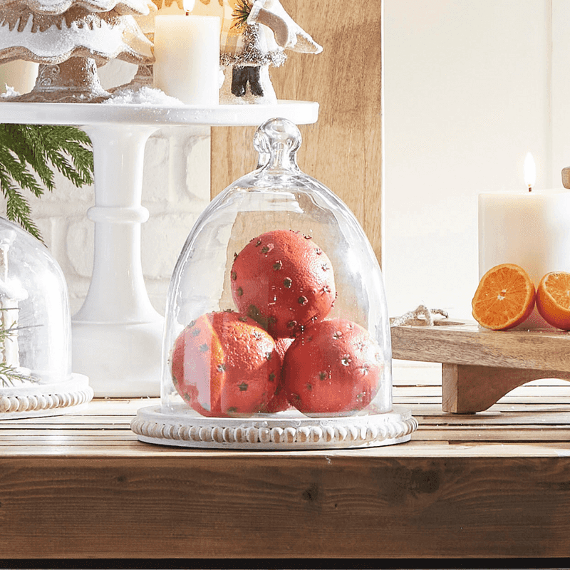 Glass Cloche Centerpiece