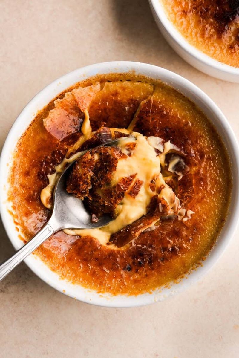 Spiced Pumpkin Crème Brûlée