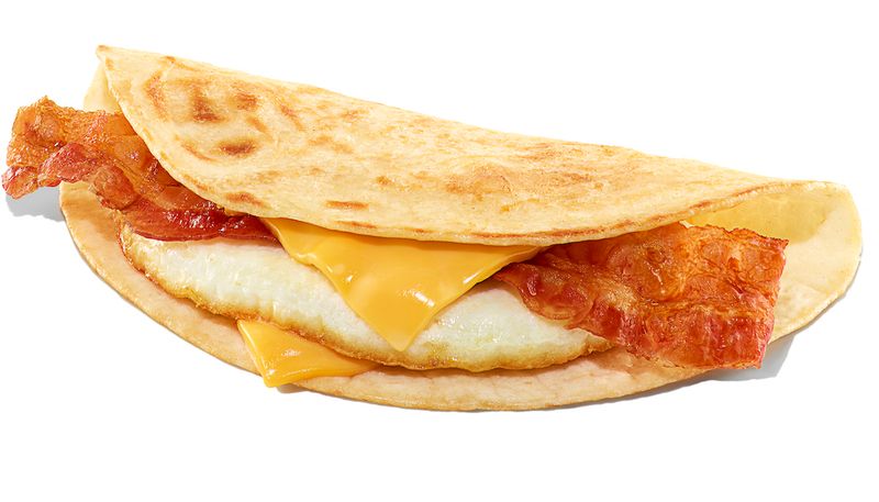 12 Iconic Fast Food Egg Sandwiches In New Jersey, Ranked By Cravings And Crowd Favorites - Decor Hint Dunkin's Bacon, Egg And Cheese Wake-Up Wrap