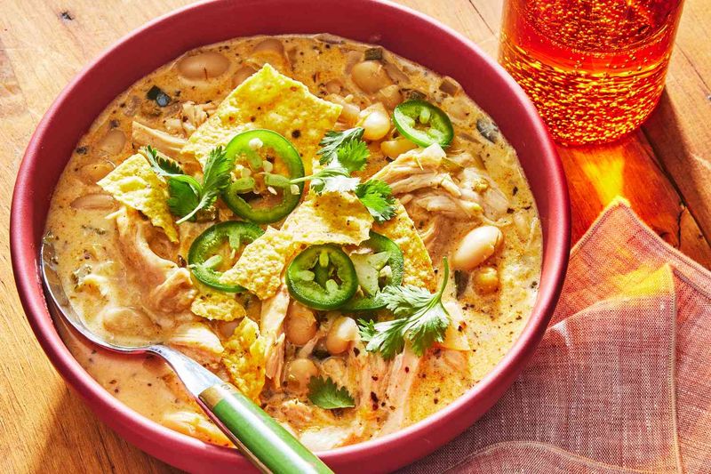 Moonshine White Chicken Chili