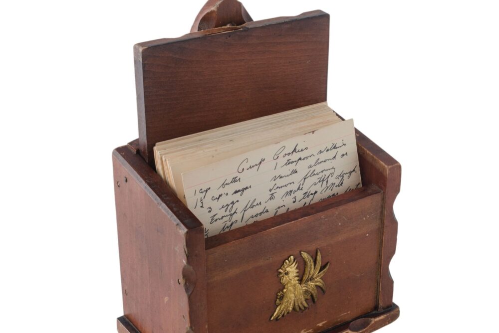 16 Things That Are Quietly Disappearing From American Kitchens - Decor Hint Recipe Card Boxes - Decor Hint