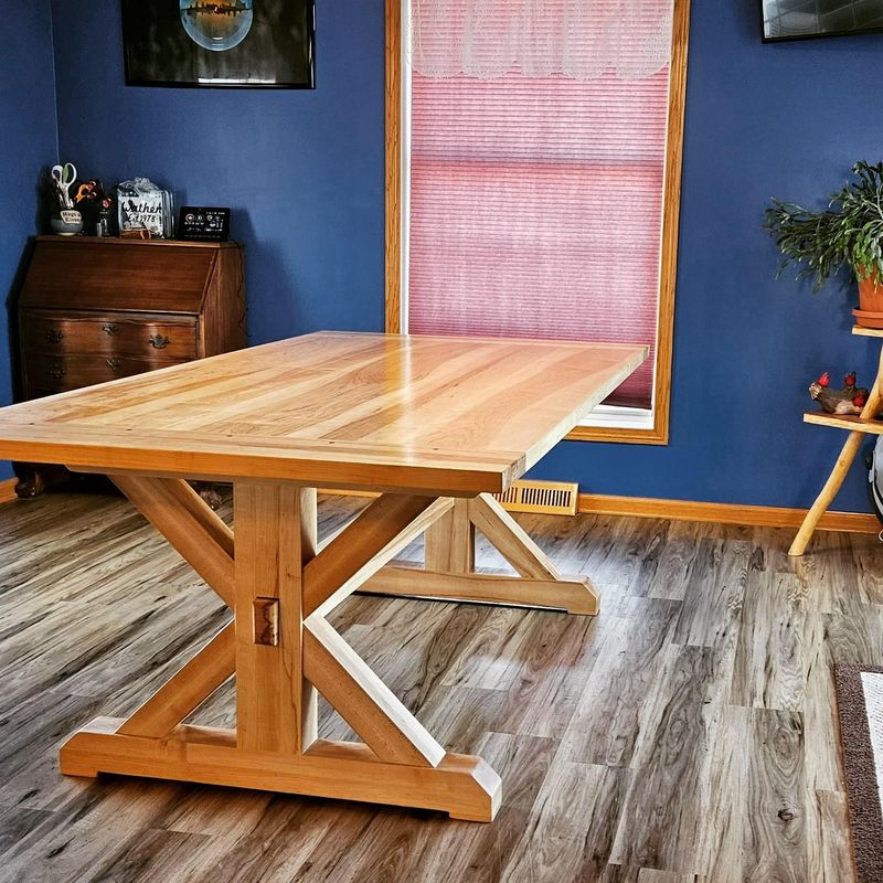 Maple Or Pine Farmhouse Table