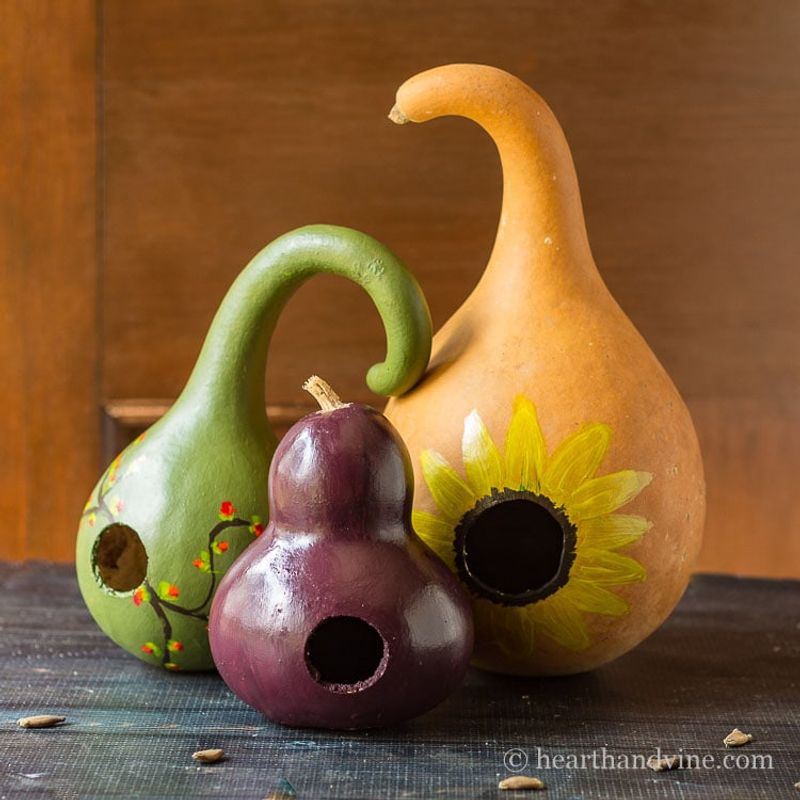 Gourd Birdhouses