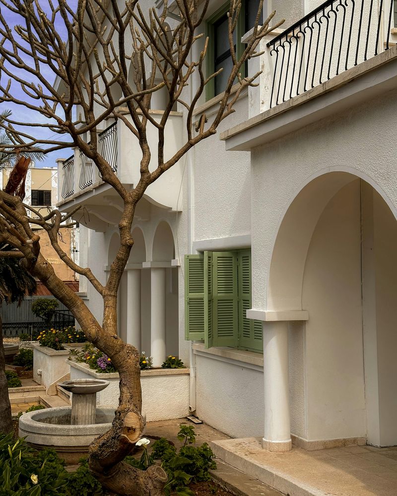 White Or Earth-Toned Stucco Walls