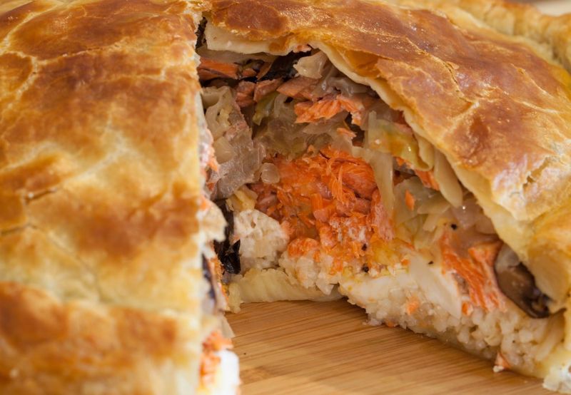 17 Delicious Winter Recipes That Keep Alaska Feeling Like Home - Decor Hint Savory Salmon Pie With Dill Crust