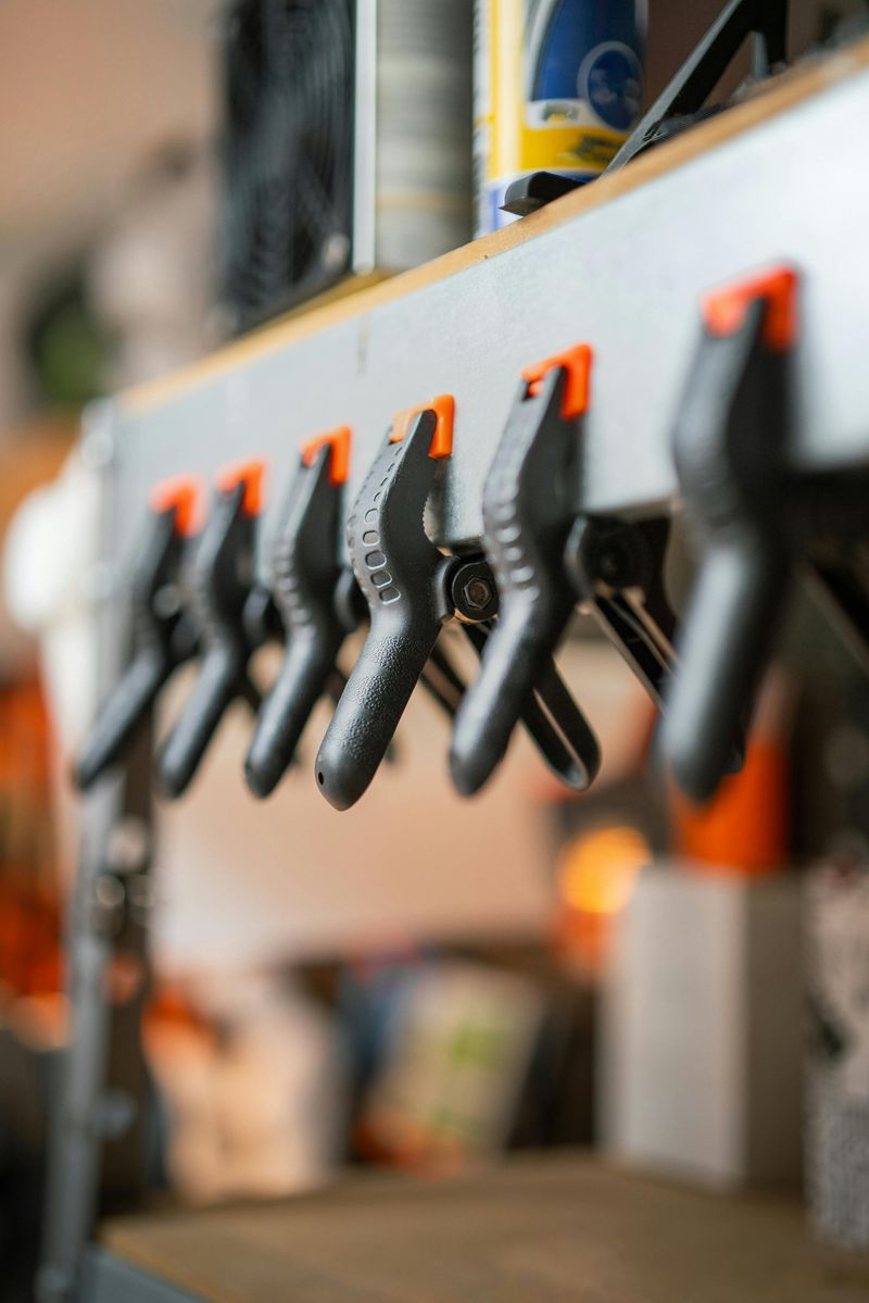 Install Hooks Under Shelves for Hanging Items