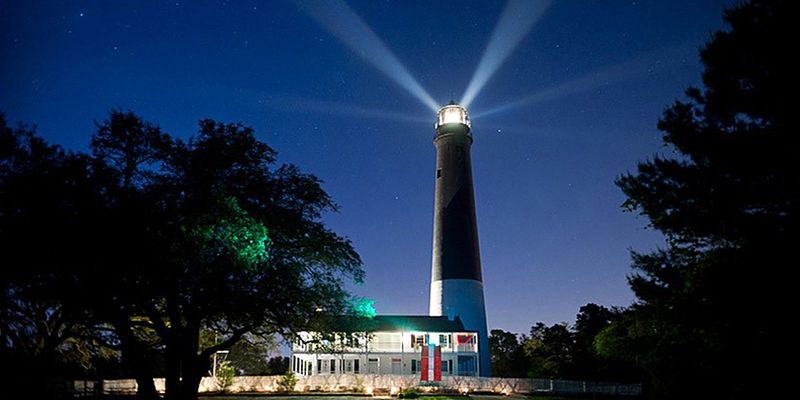 Pensacola Lighthouse's Shadowy Figures