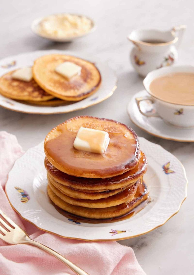Grits & Grace's Pumpkin Cornmeal Johnnycakes