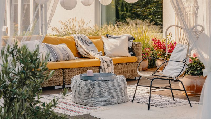 Courtyard Reading Nook