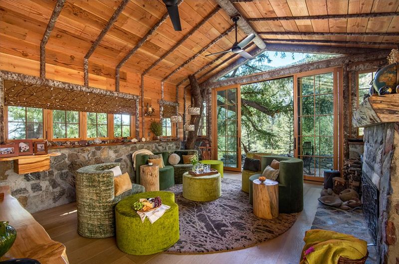 10 Kentucky Log Cabins Finished In Warm Honey Oak - Decor Hint Whispering Pines Homestead