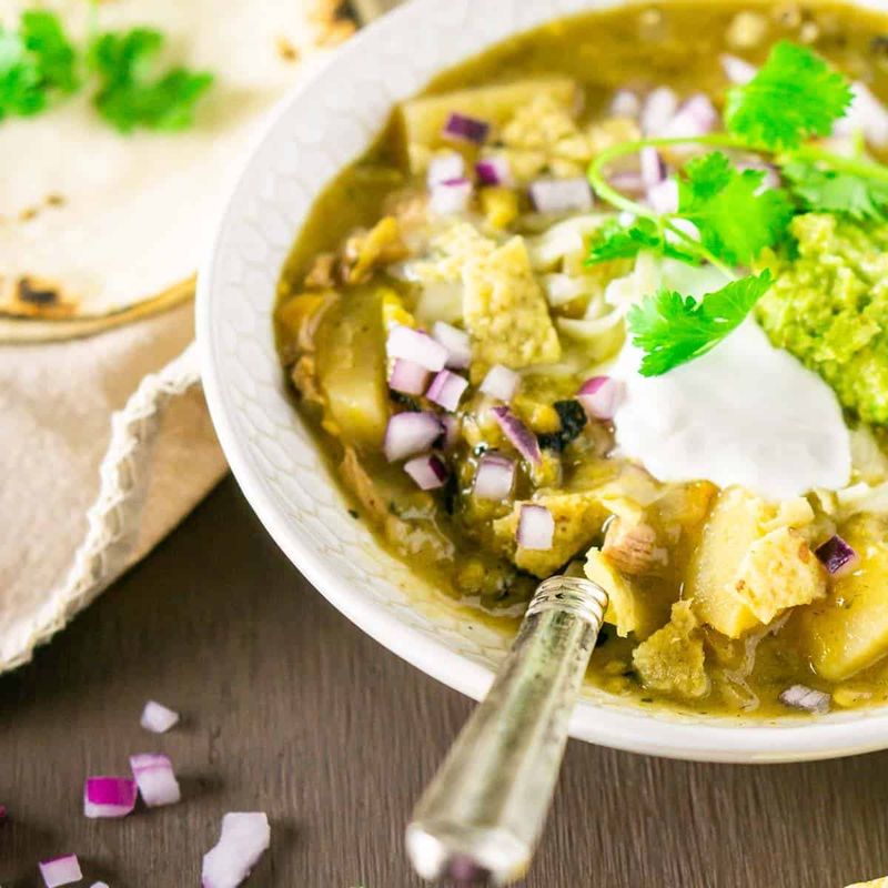 Green Chile Pueblo Stew
