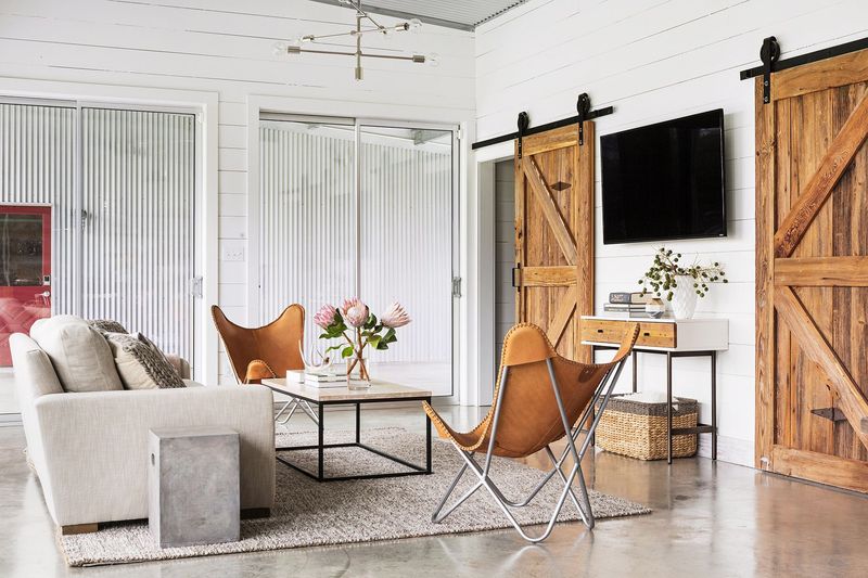 Classic Reclaimed Wood Barn Door