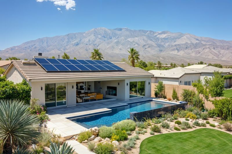 Solar-Powered Desert Villa