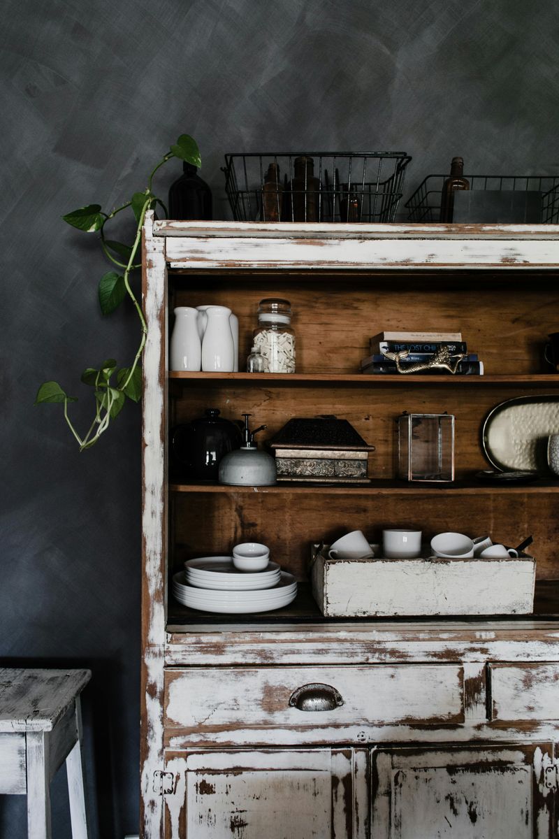 Distressed Or Weathered Cabinets