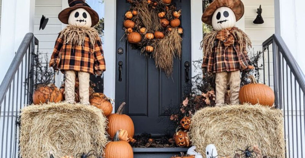 Rustic Halloween Vibes Take Over Texas Country Homes - Decor Hint
