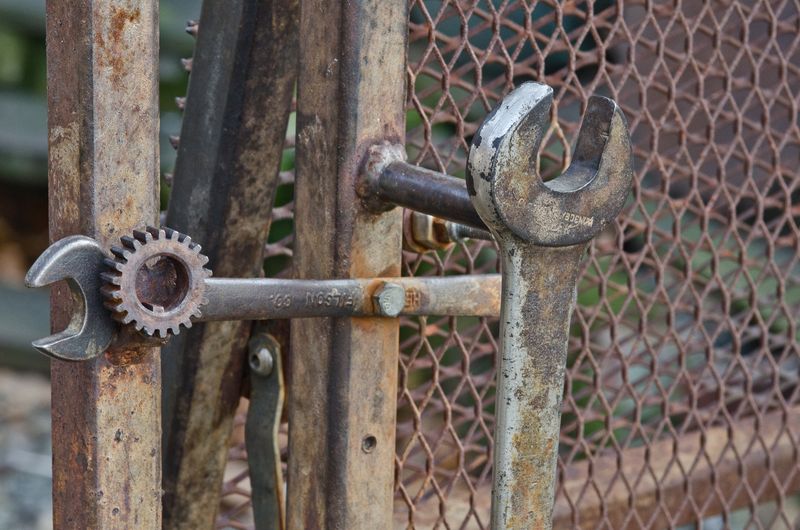 Vintage Farm Tool Displays