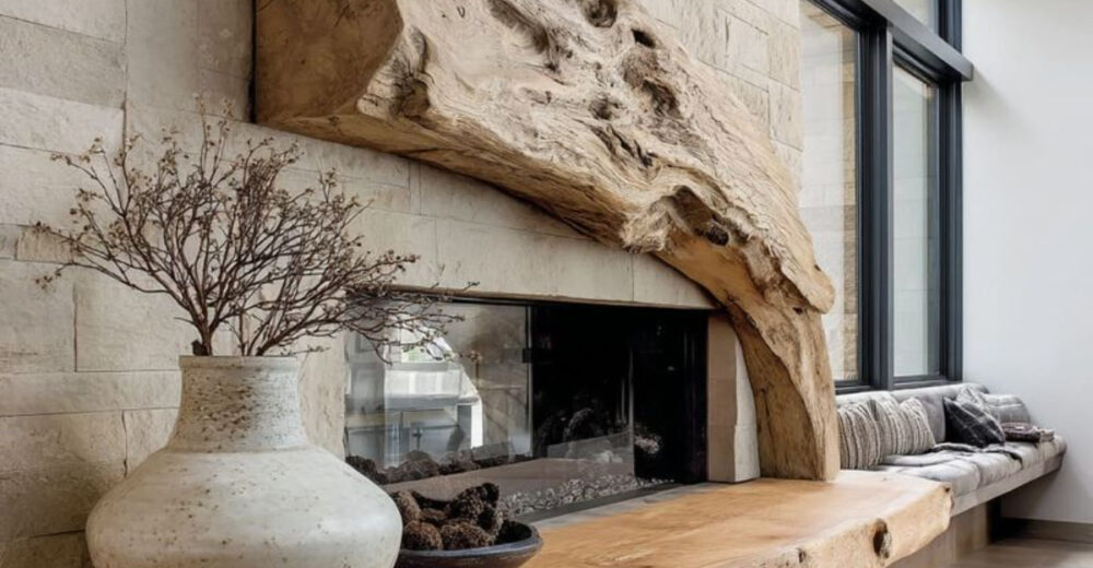 Rustic Mantel Designs That Elevate Montana Chalet Interiors - Decor Hint