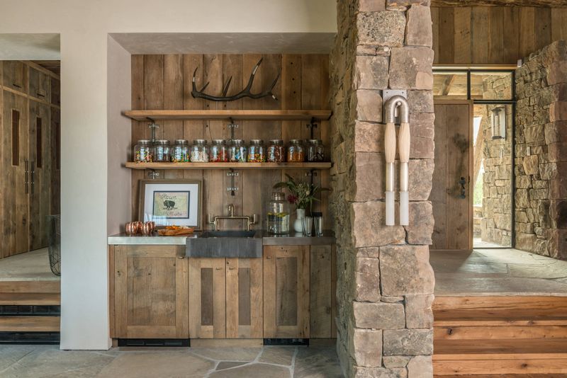 Wine Nooks Or Whiskey Bars Tucked Into Corners