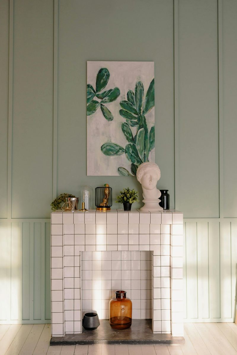 Craftsman-Style Tile Fireplaces