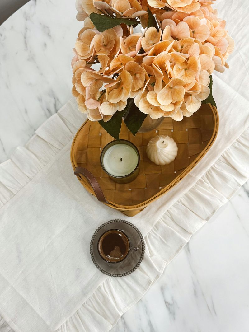 11 Cozy Halloween Decor Ideas That Work All Season Long - Decor Hint Neutral-Toned Table Runners