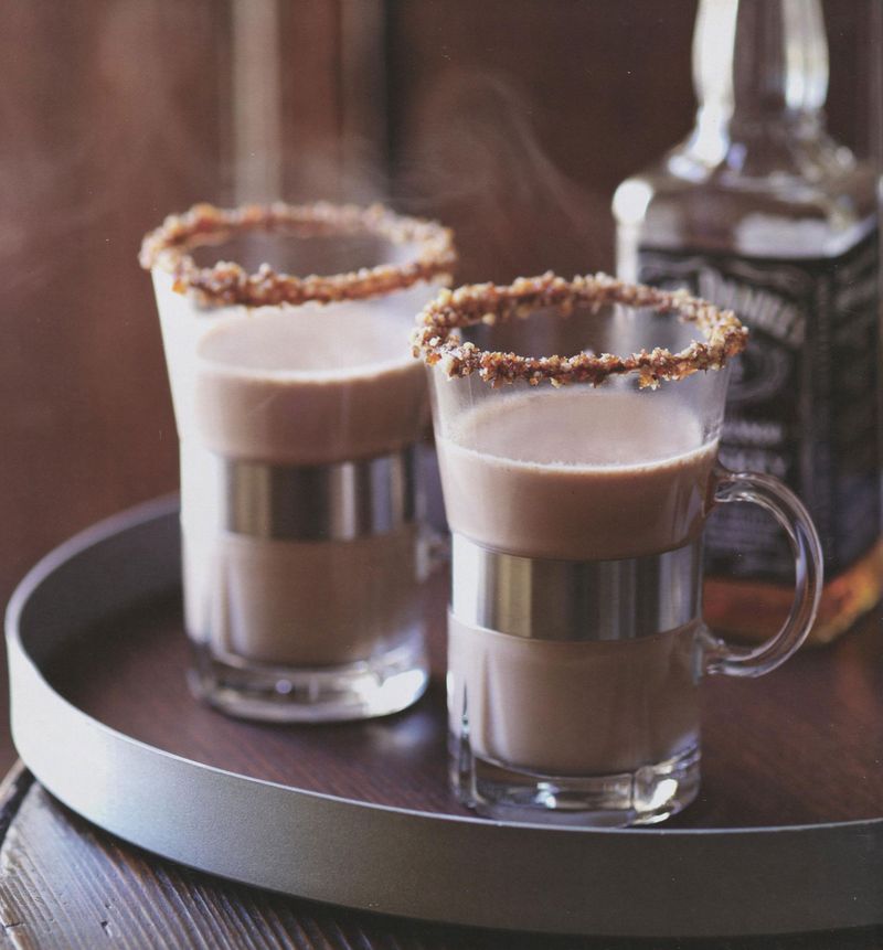 Maple Bourbon Hot Chocolate
