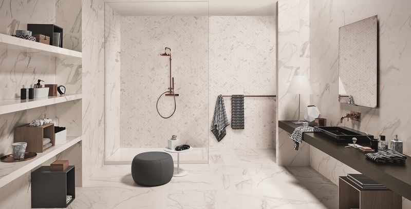 8 Rhode Island Coastal Tile Picks That Never Date - Decor Hint Iridescent Pearl Finish Tiles