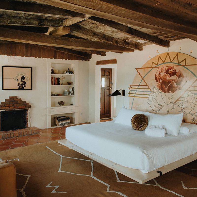 Albuquerque Pueblo Bedroom – Urban Desert Retreat
