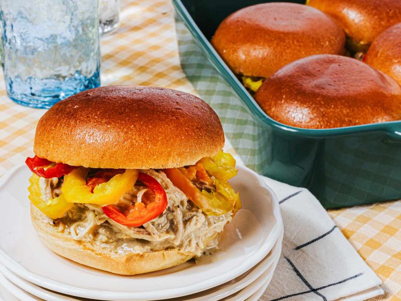 Shredded Chicken Sandwich