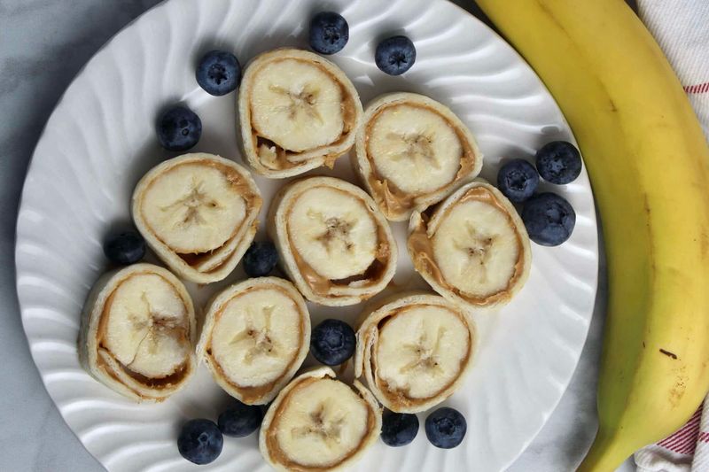 Peanut Butter Banana Roll-Ups