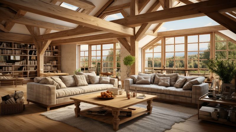 Timber Frame Beauty on Lake George