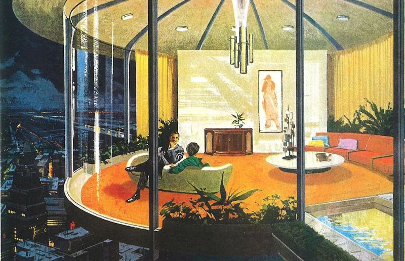 Round Glass House With Skyline View – Charles Schridde Concept