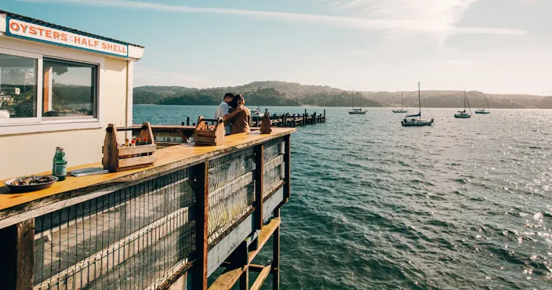 11 Coastal Eats With Seafood and Views Along California's Highway 1 - Decor Hint The Marshall Store (Marshall, Tomales Bay)