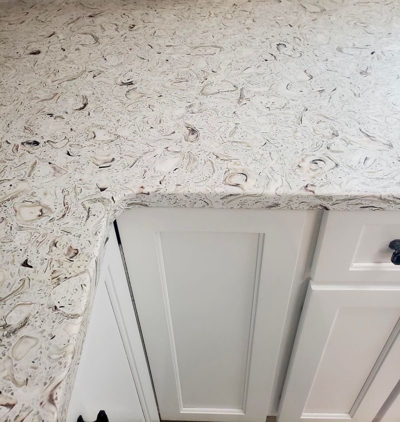 Shell-Embedded Countertops With Local Treasures