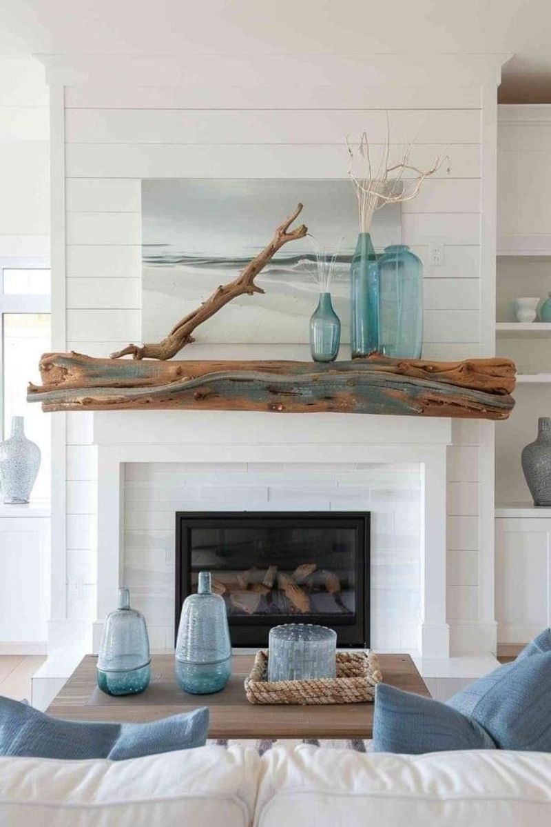 Maine Coastal Cottages With Interiors That Smell Like Summer - Decor Hint Driftwood-Accented Living Rooms
