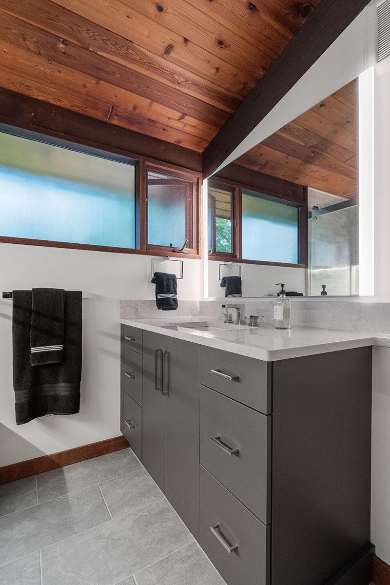 Weathered Shiplap Walls Evoking Seaside Cottages