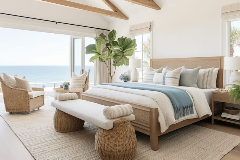 Layered Bedding in Beach-Inspired Textures